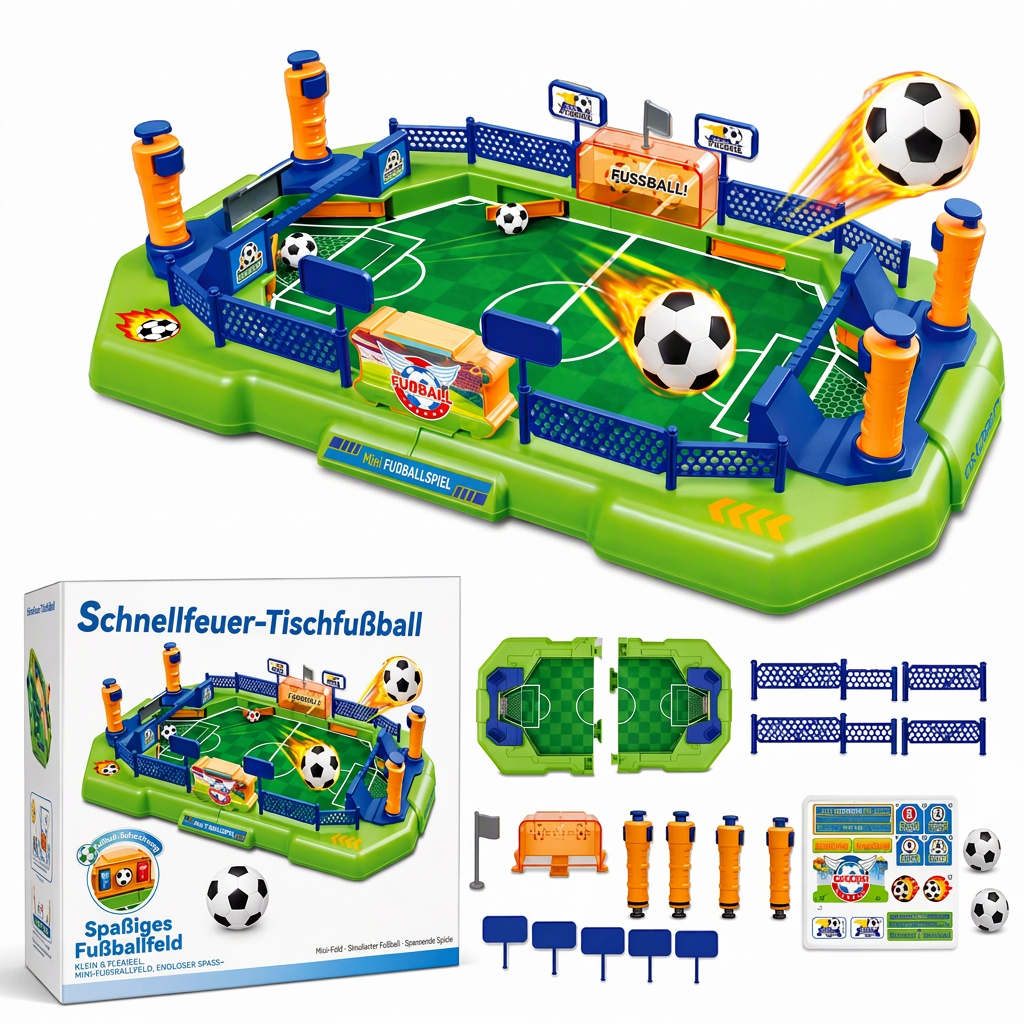 Tafelvoetbalspel voor Twee Spelers – productafbeelding