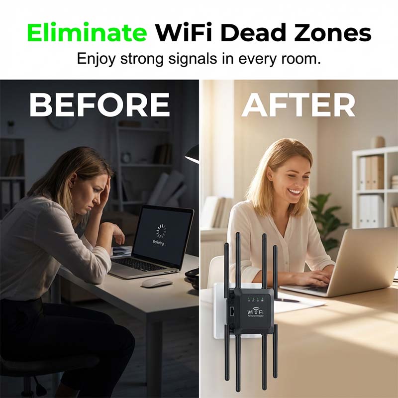Wifi-Versterker voor Bereik in Huis – productafbeelding
