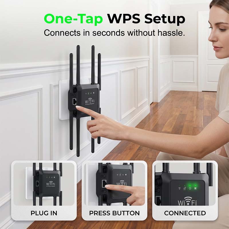Wifi-Versterker voor Bereik in Huis – productafbeelding