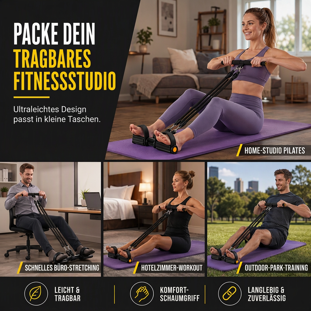 Weerstandsband met Voetpedalen – productafbeelding