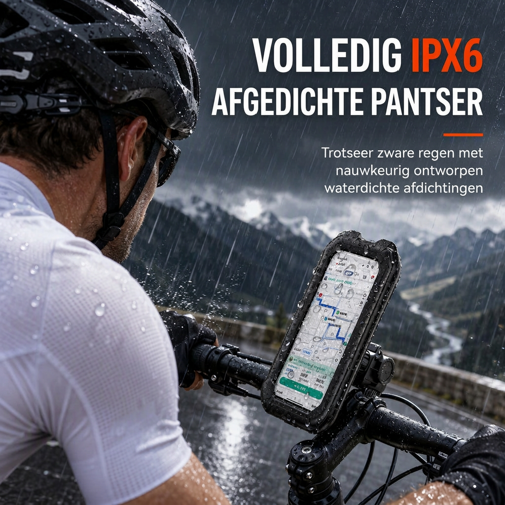 Weerbestendige Telefoonhouder voor Fiets en Motor – productafbeelding
