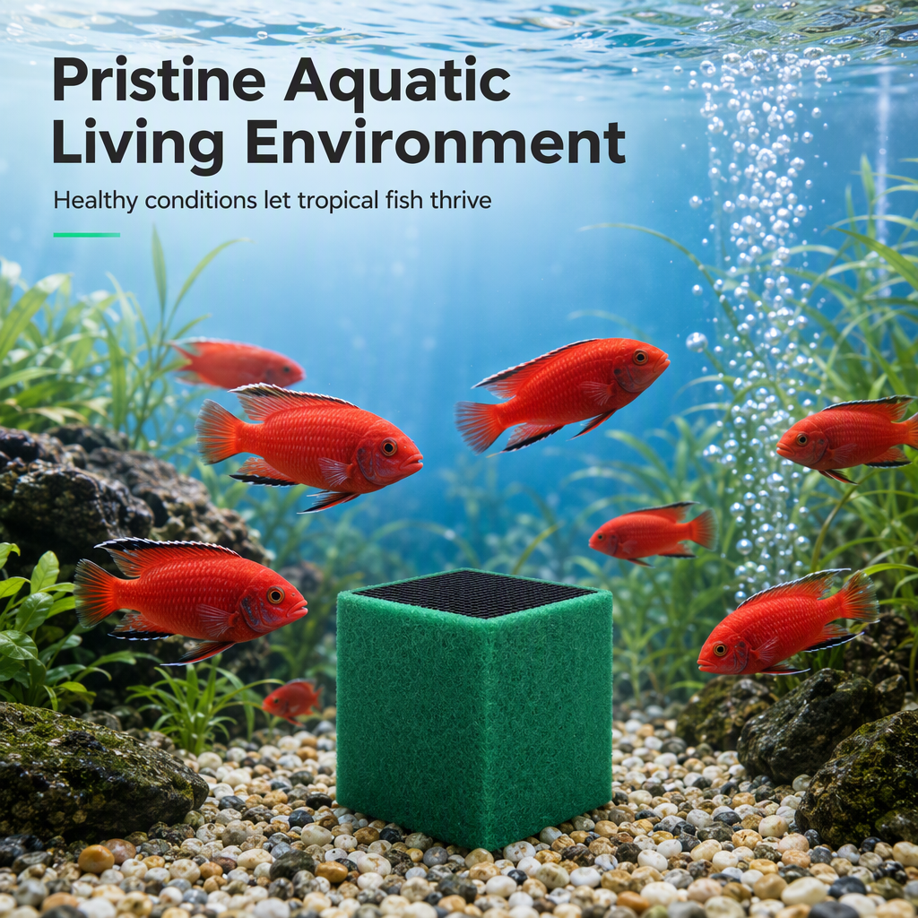 Actieve-Koolfilterblok voor Aquariums – productafbeelding