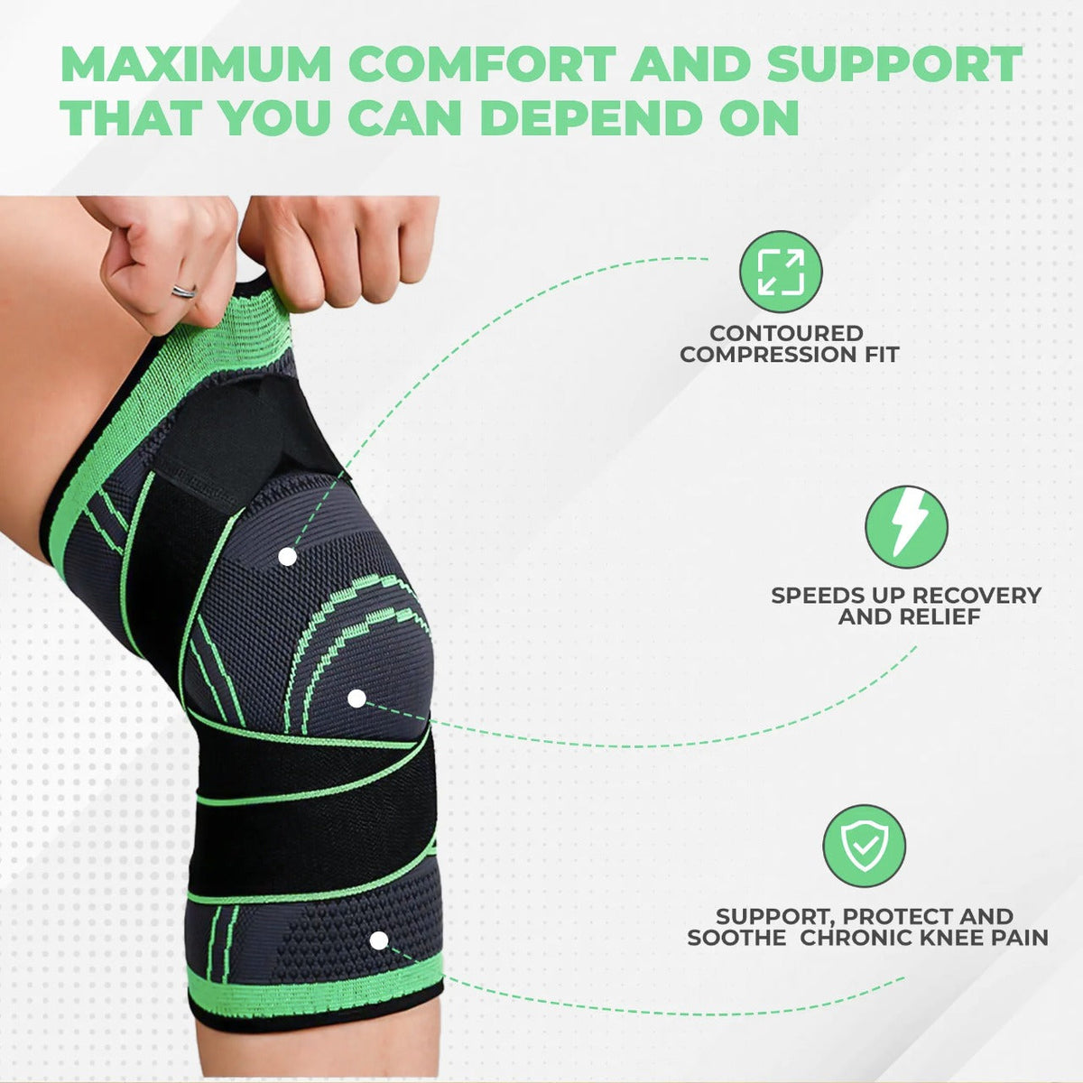 Compressiekous voor de Knie – productafbeelding