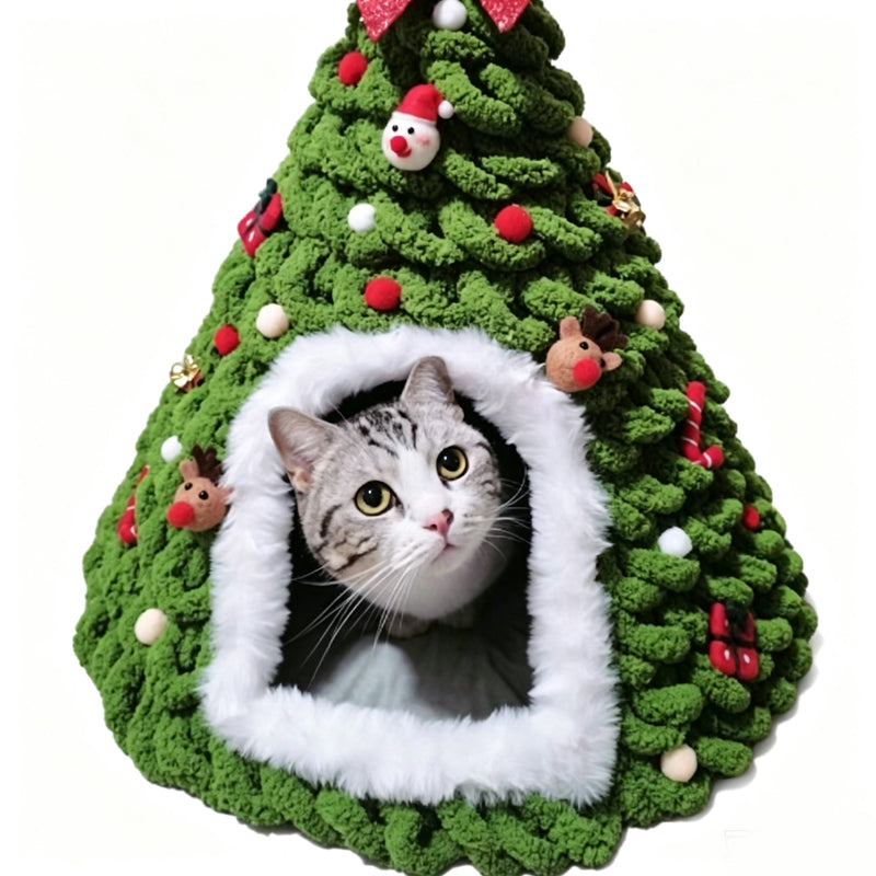 Kerstboom-Kattenmand – productafbeelding