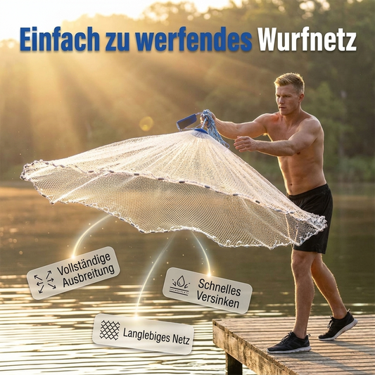 Eenvoudig te Werpen Werpnet – productafbeelding
