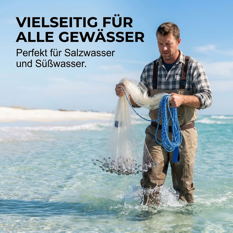 Eenvoudig te Werpen Werpnet – productafbeelding