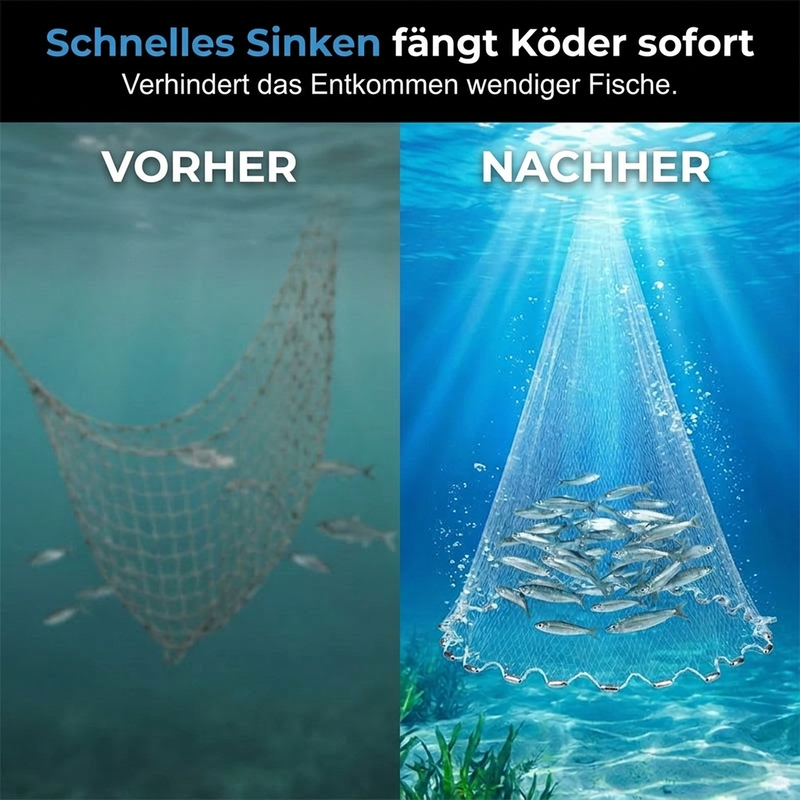 Eenvoudig te Werpen Werpnet – productafbeelding
