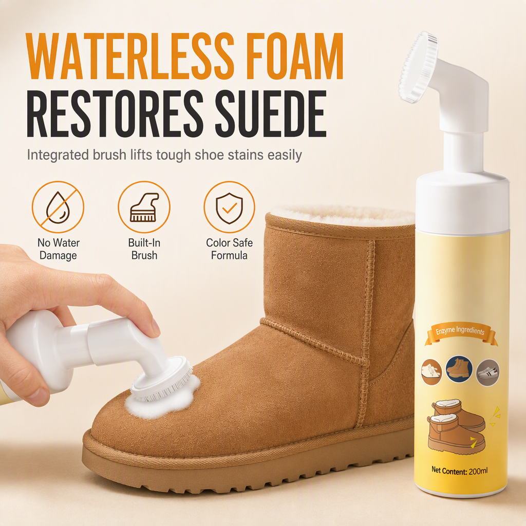 Droogreinigingsschuim voor Suède en Nubuck – productafbeelding