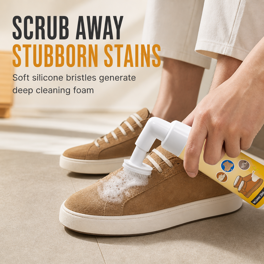 Droogreinigingsschuim voor Suède en Nubuck – productafbeelding