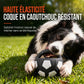 Interactieve Voetbal voor Honden met Treklussen – productafbeelding