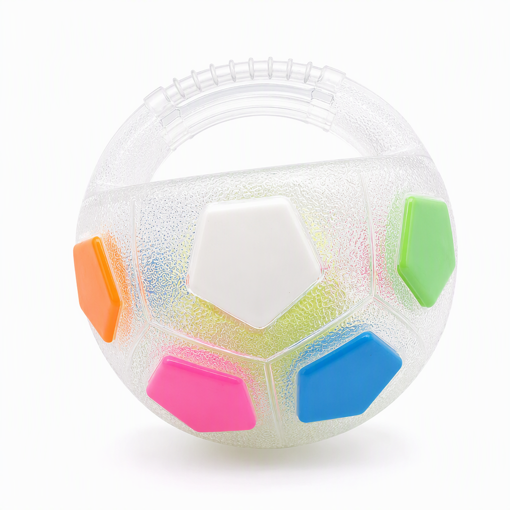Interactieve Voetbal voor Honden met Treklussen – productafbeelding
