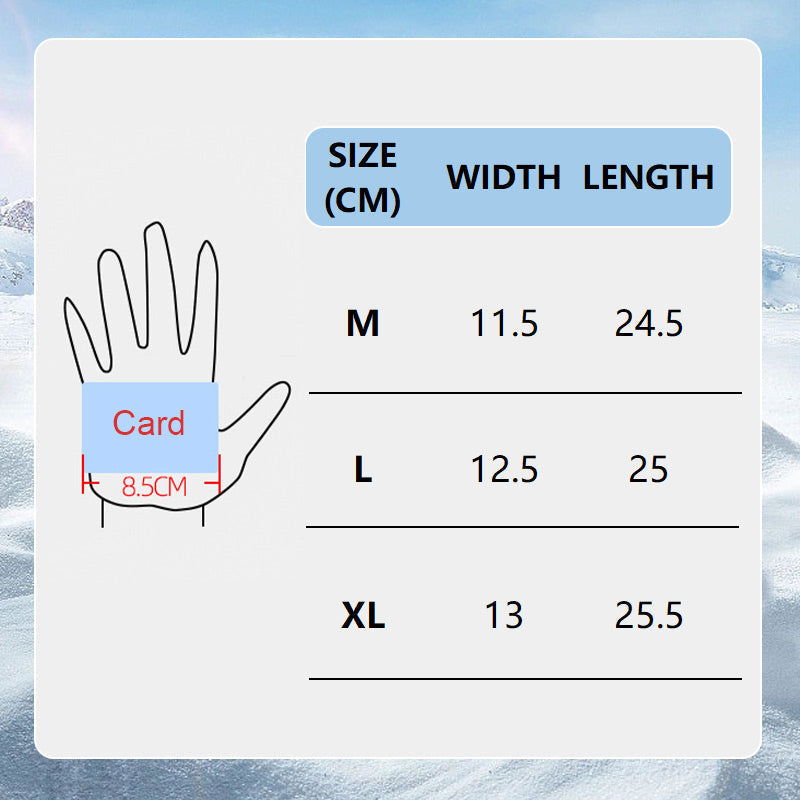 Verwarmde Winterhandschoenen met USB – productafbeelding