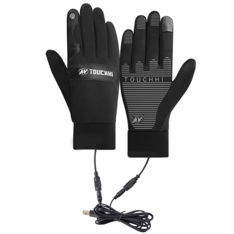 Verwarmde Winterhandschoenen met USB – productafbeelding