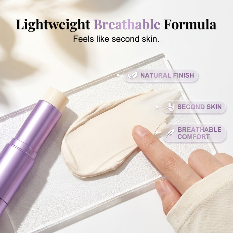 2-in-1 Foundationstick met Kwast – productafbeelding