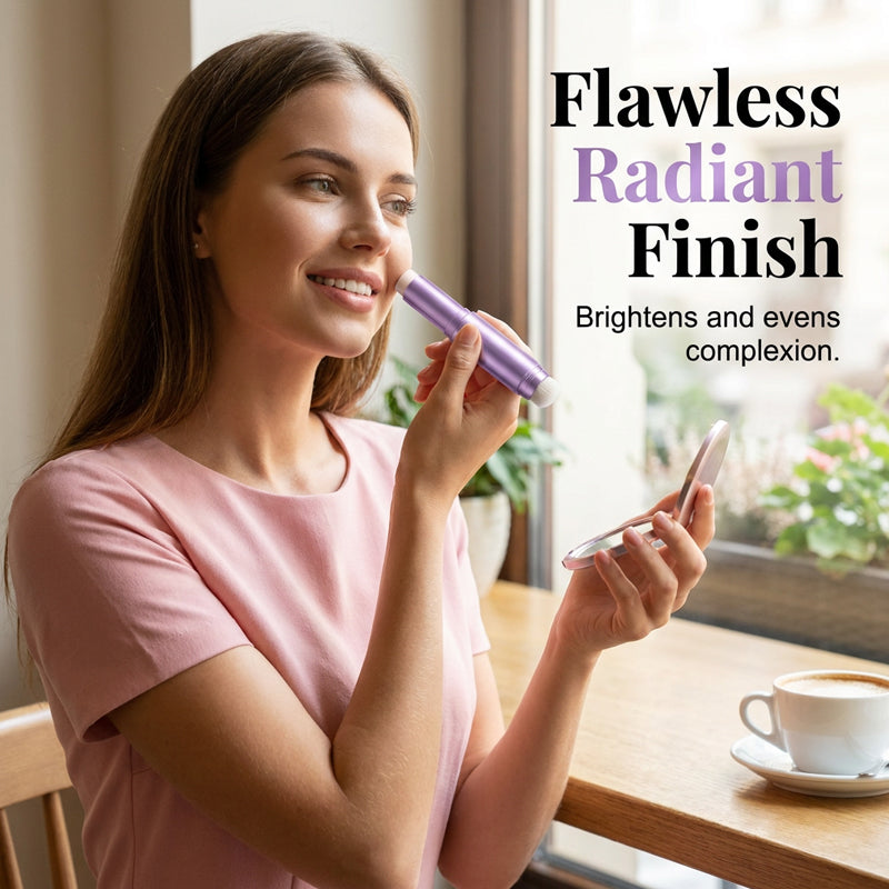 2-in-1 Foundationstick met Kwast – productafbeelding
