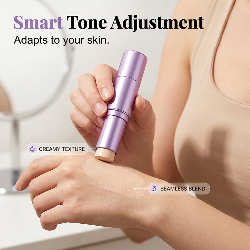 2-in-1 Foundationstick met Kwast – productafbeelding