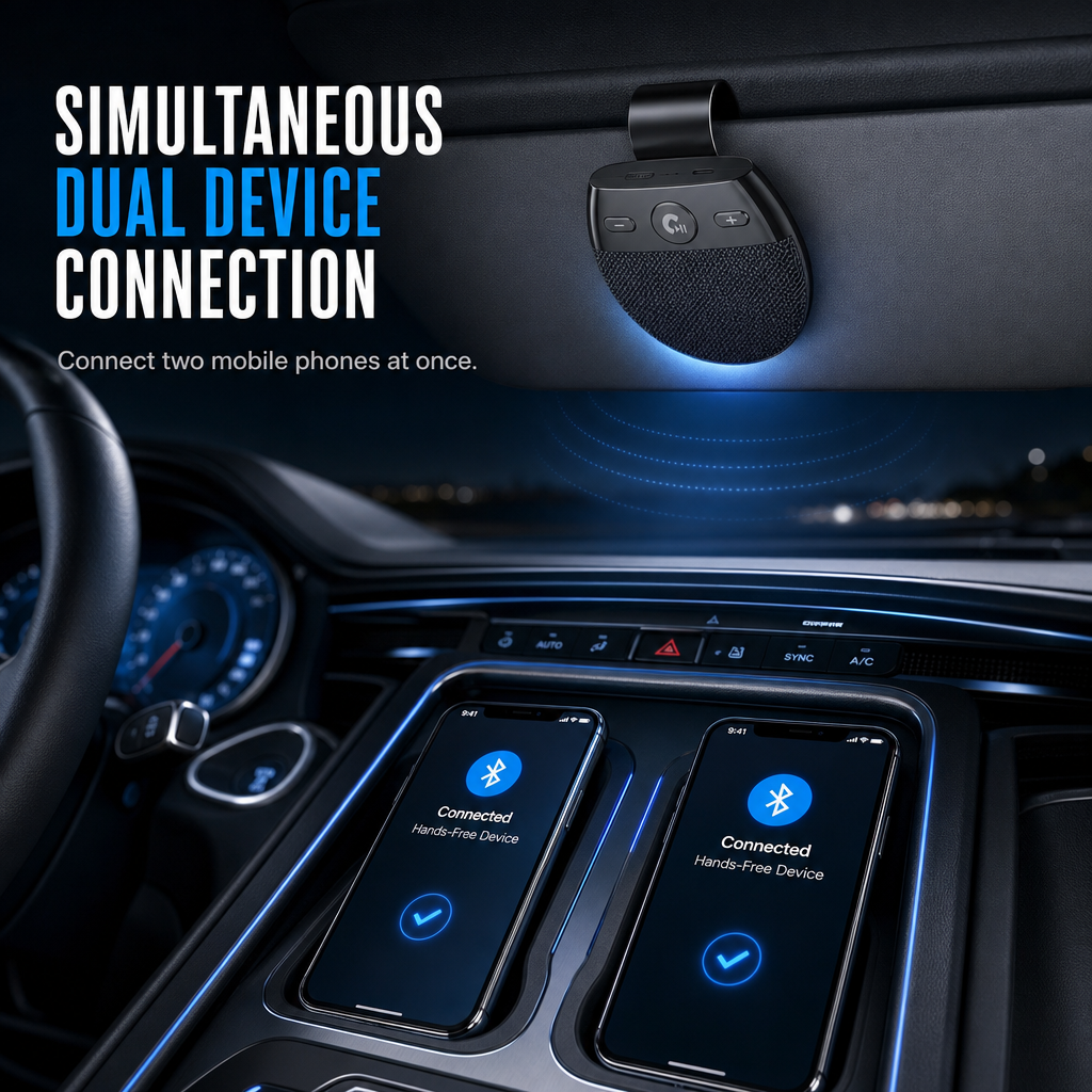 Bluetooth-Speakerphone voor Zonneklep – productafbeelding