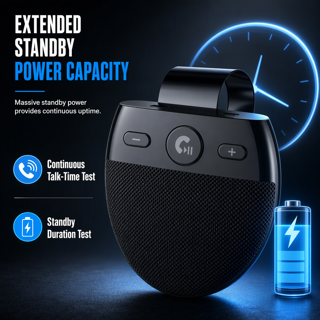 Bluetooth-Speakerphone voor Zonneklep – productafbeelding
