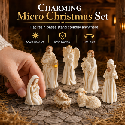 Miniatuur Kerststalfiguren – productafbeelding