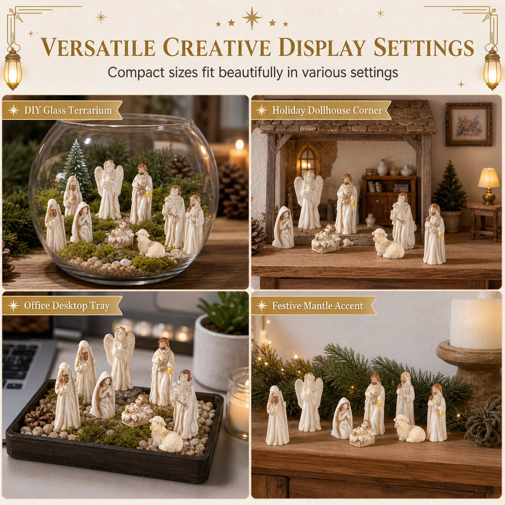Miniatuur Kerststalfiguren – productafbeelding