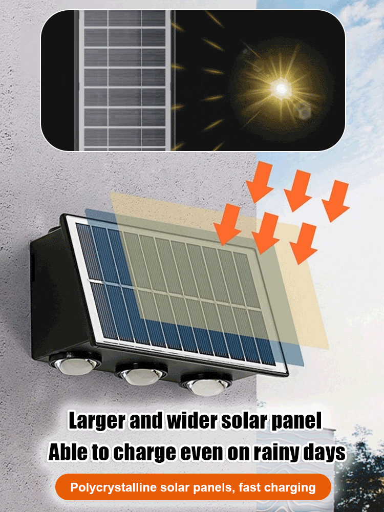 Solar-Wandlamp voor Buiten – productafbeelding