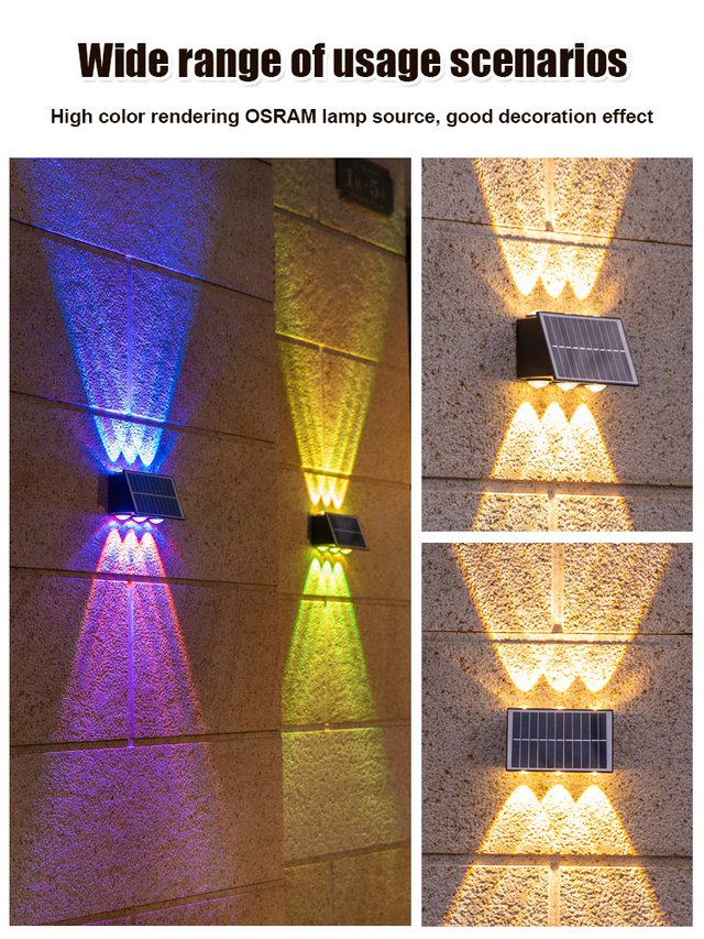 Solar-Wandlamp voor Buiten – productafbeelding