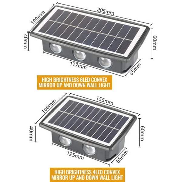 Solar-Wandlamp voor Buiten – productafbeelding