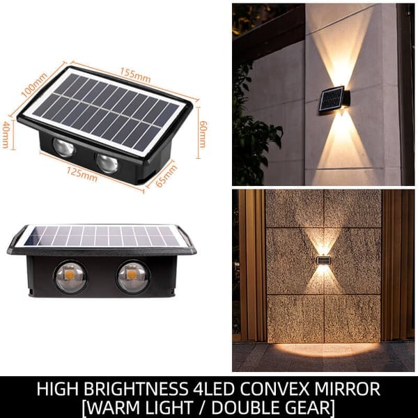 Solar-Wandlamp voor Buiten – productafbeelding