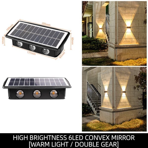 Solar-Wandlamp voor Buiten – productafbeelding
