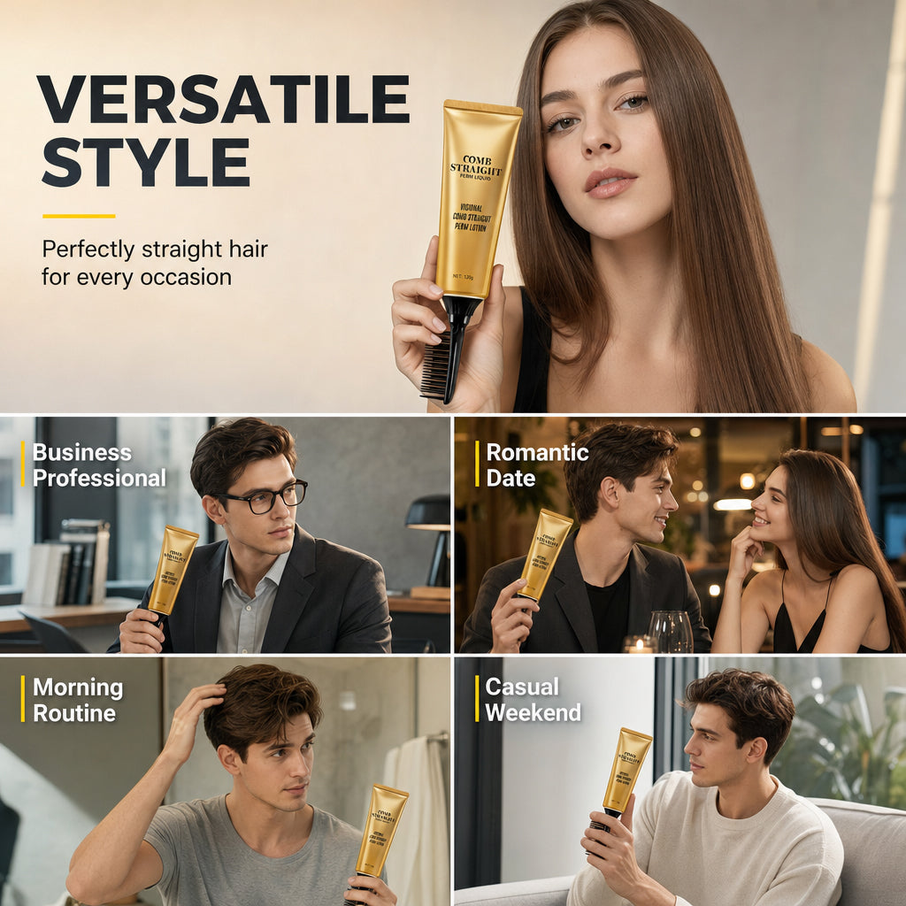 Eiwitrijke Stylingcrème met Kam – productafbeelding