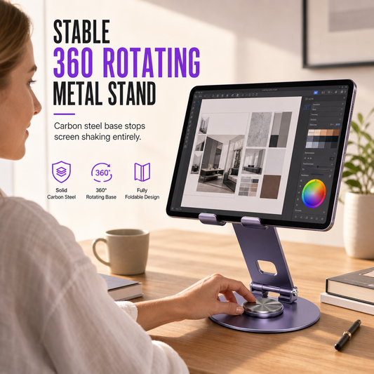 Verstelbare Metalen Telefoonstandaard – productafbeelding