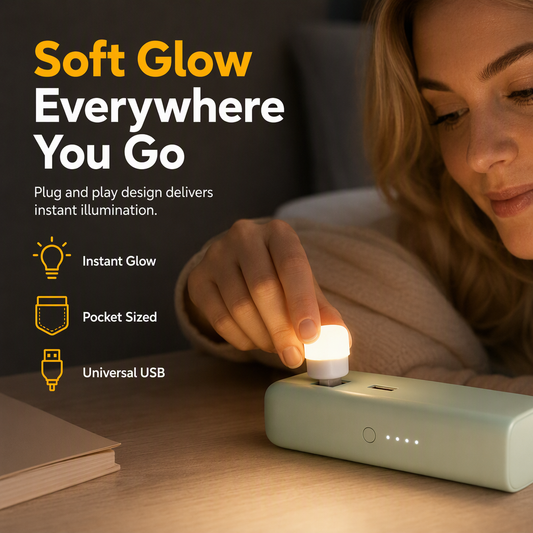 Mini USB-LED-Nachtlampjes – productafbeelding