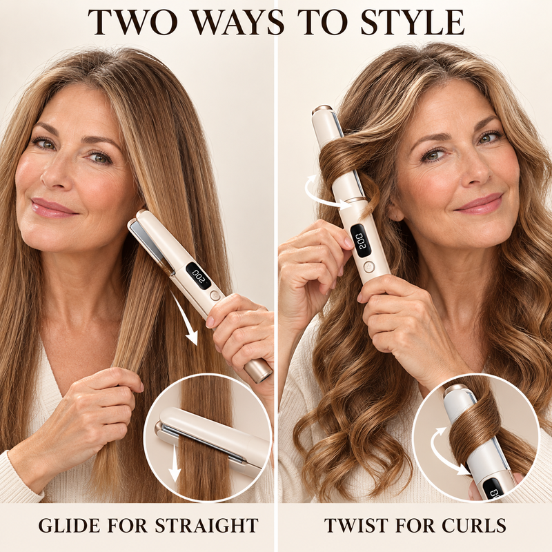 Mini Keramische Haarstyler – productafbeelding