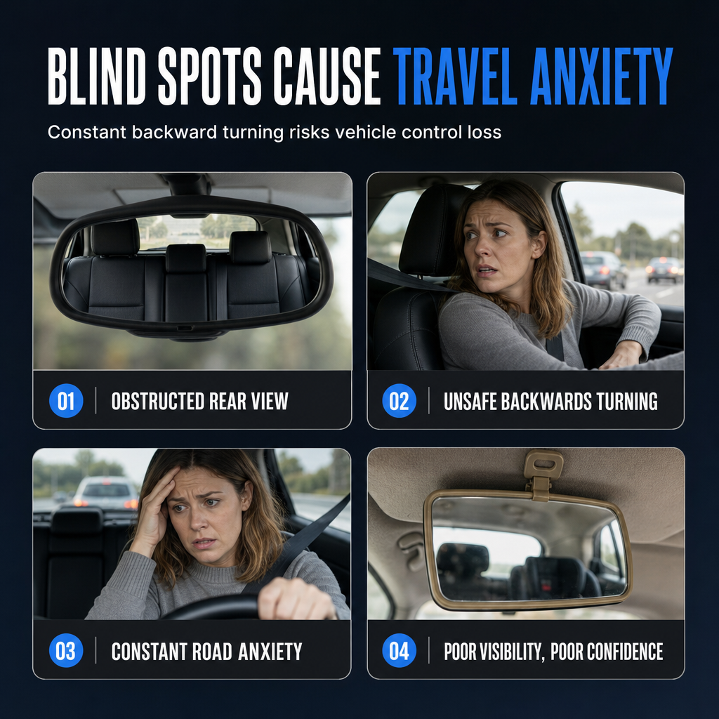 Verstelbare Autospiegel voor de Achterbank – productafbeelding