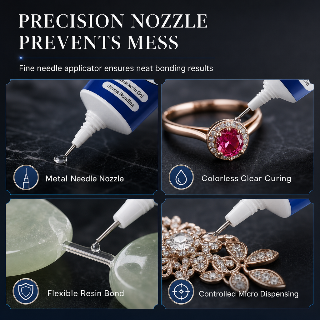 Transparante Precisielijm voor Sieraden – productafbeelding
