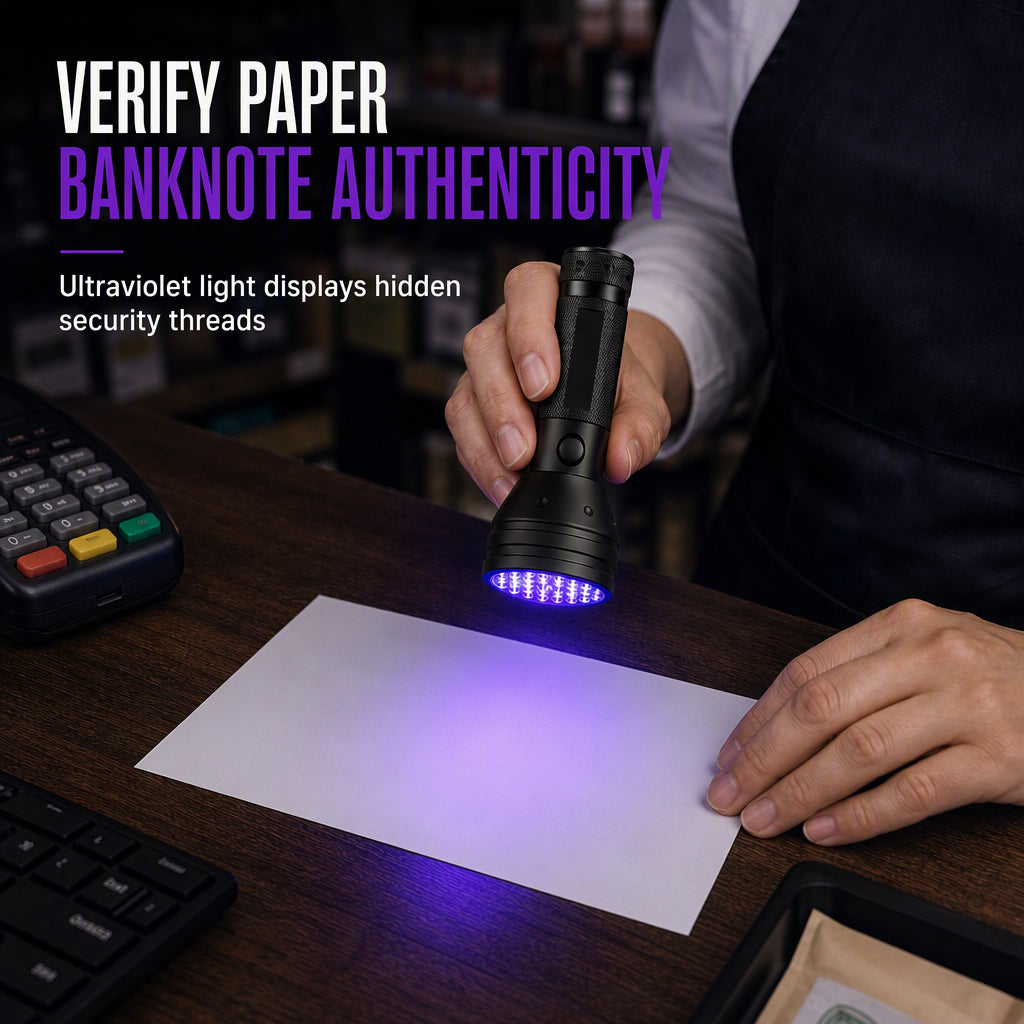 UV-Blacklightzaklamp – productafbeelding