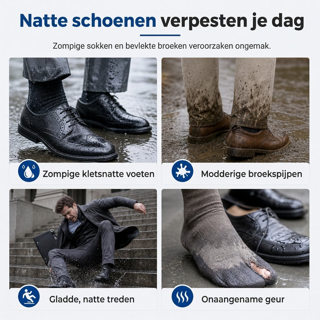 Hoge Waterdichte Overschoenen – productafbeelding
