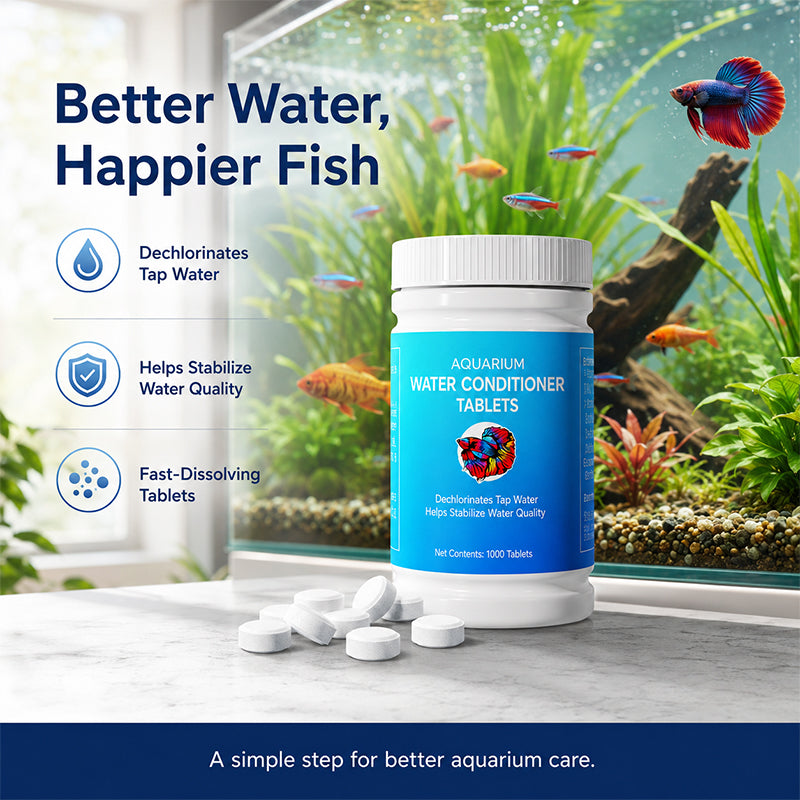 Aquarium-Waterbehandelingstabletten – productafbeelding
