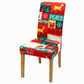 Elastische Kerststoelhoes – productafbeelding