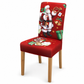 Elastische Kerststoelhoes – productafbeelding