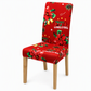 Elastische Kerststoelhoes – productafbeelding