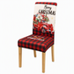 Elastische Kerststoelhoes – productafbeelding