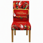 Elastische Kerststoelhoes – productafbeelding