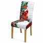 Elastische Kerststoelhoes – productafbeelding
