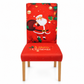 Elastische Kerststoelhoes – productafbeelding