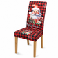 Elastische Kerststoelhoes – productafbeelding