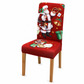 Elastische Kerststoelhoes – productafbeelding