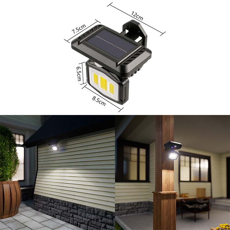 Verstelbare Solar-Wandlamp – productafbeelding