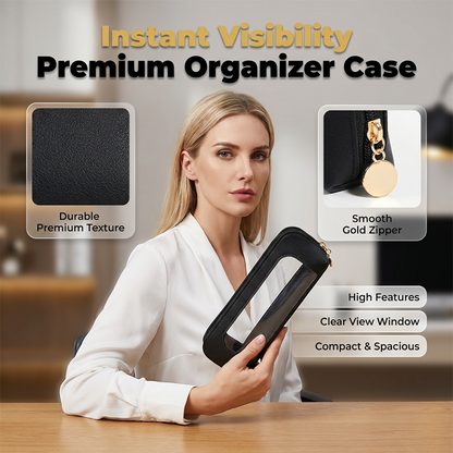 Etui met Transparant Venster – productafbeelding