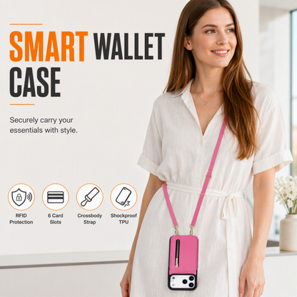 Crossbody Telefoonhoes met Portemonnee – productafbeelding